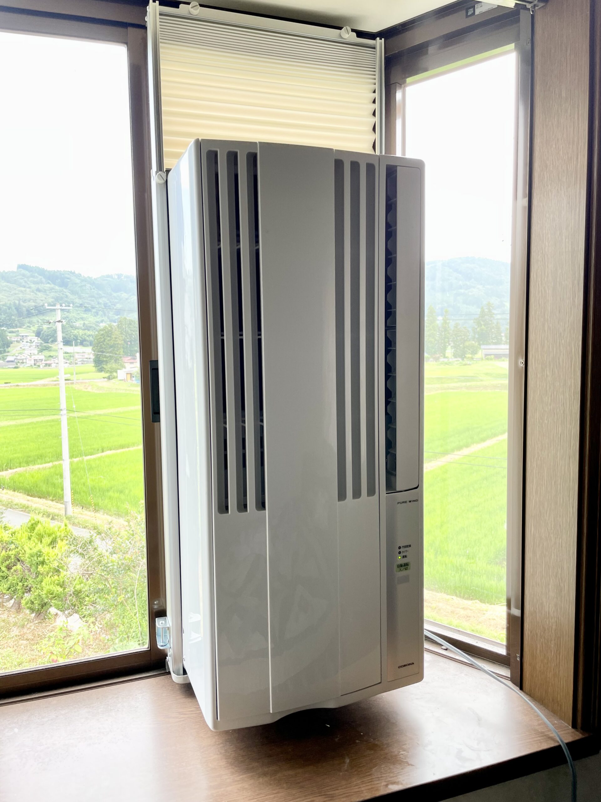 一関市 窓用エアコン取付工事
